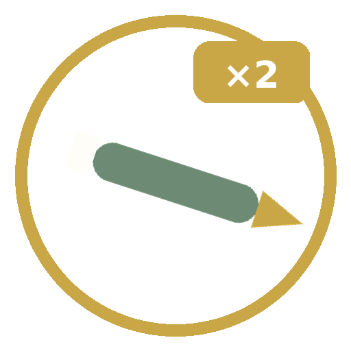 2 séries de retouches incluses.